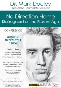Kierkegaard lecture poster